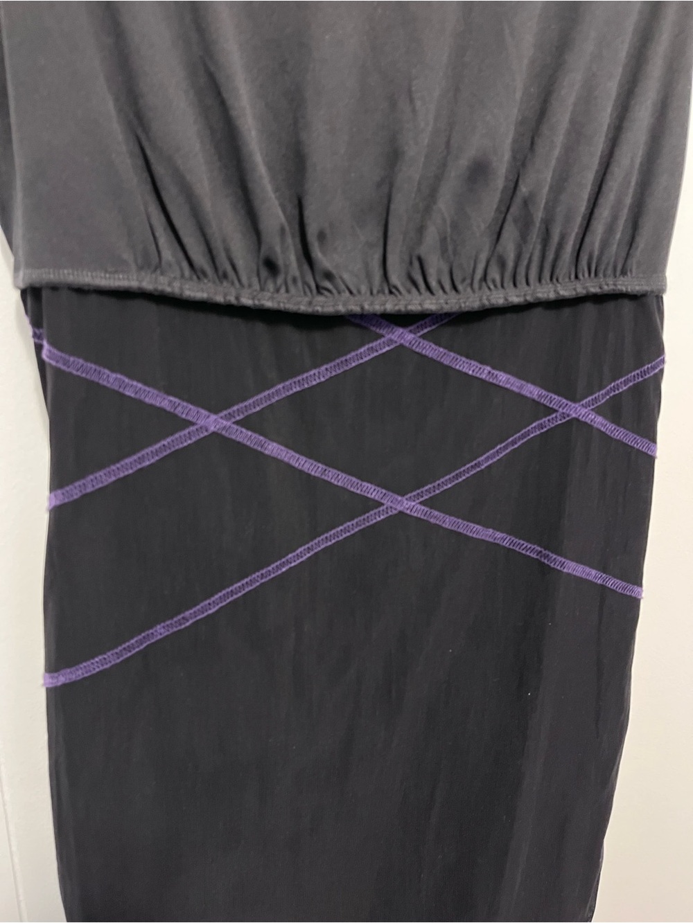 NYDJ Layla Mural Flounce Dress - Picture 11 of 12